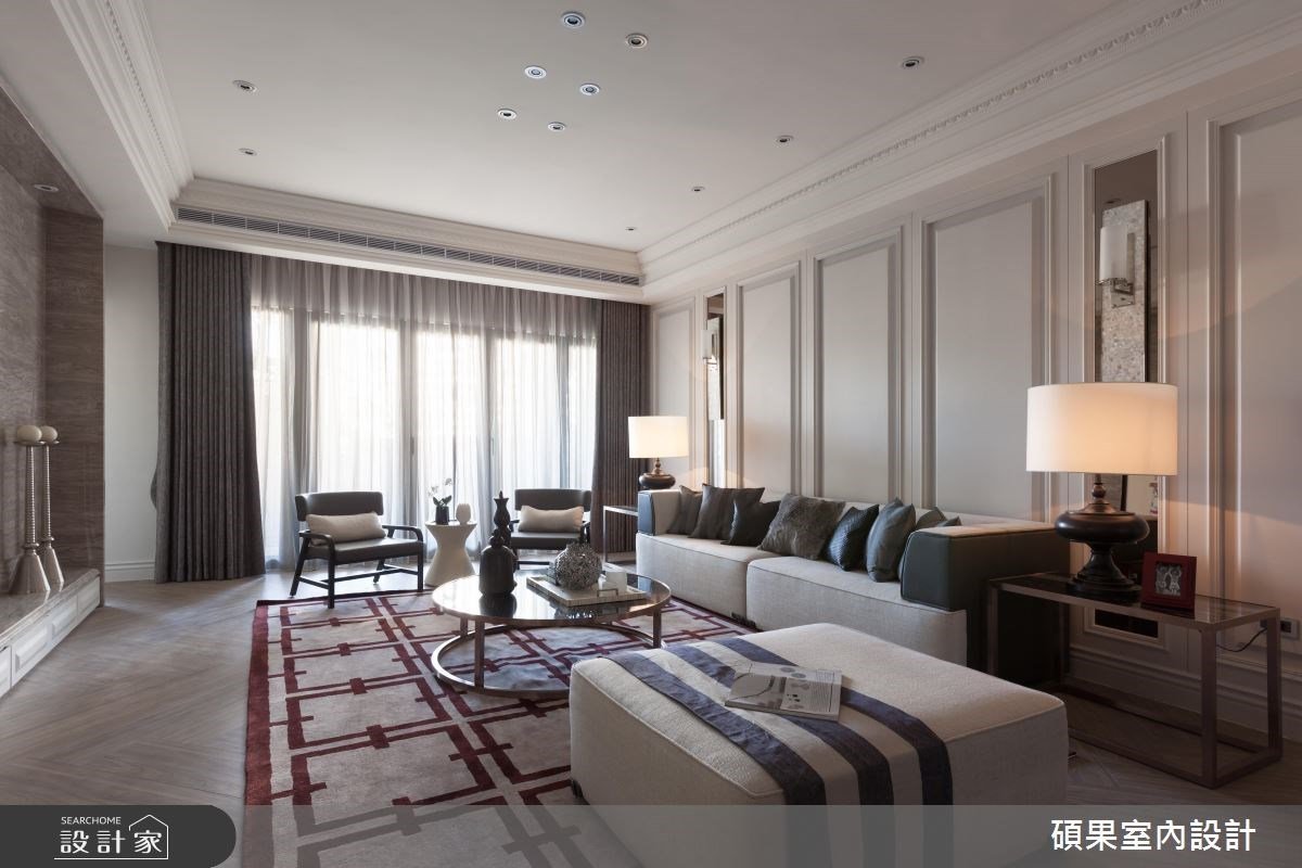 走進經典美劇住宅！除了摩登客廳與陽光餐廳，還有美到難以選擇的四間臥...