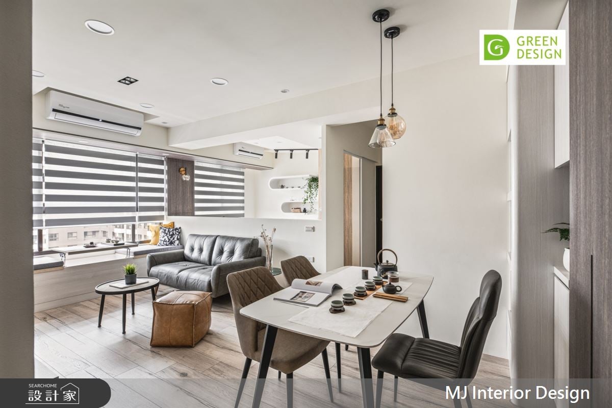 住進綠建築健康宅的人文退休生活！臥榻品茗賞山巒雲霧敞享歲月靜好