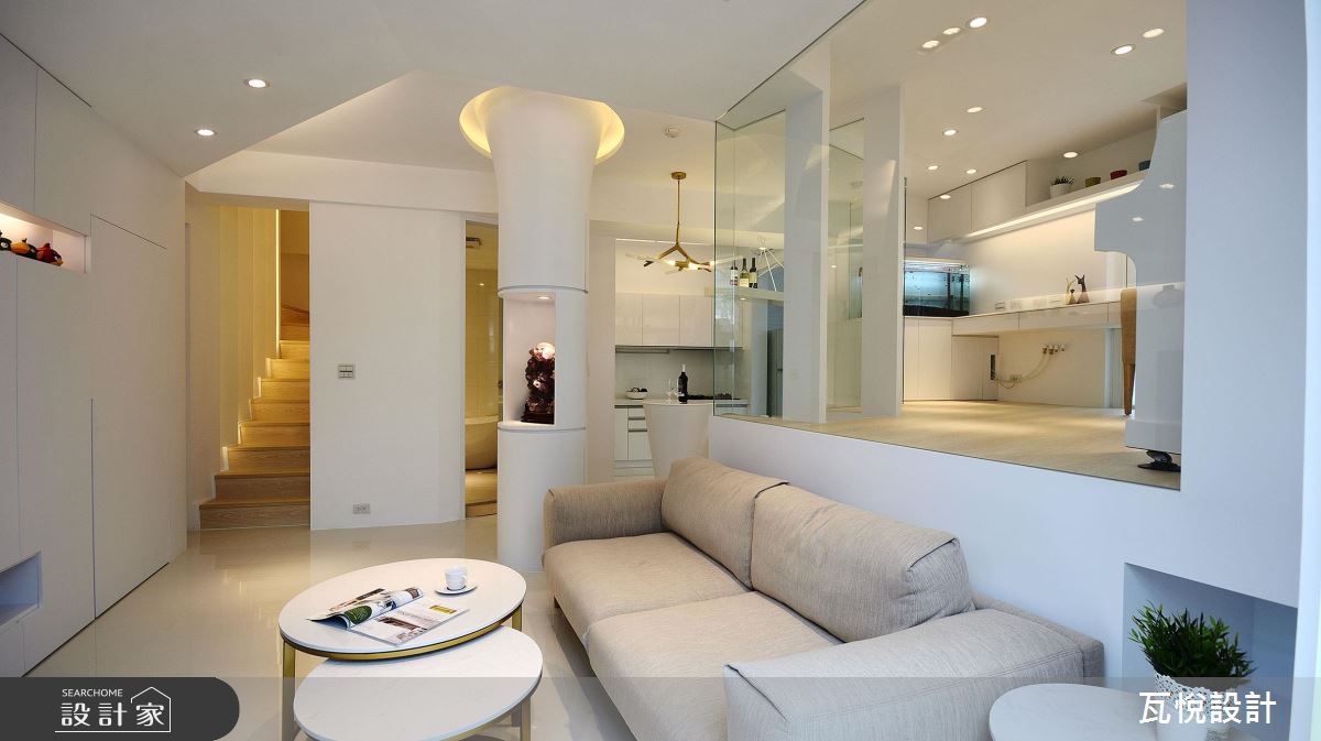 替高齡樓中樓爭取大機能！柱子、天頂、地板處處藏收納驚喜