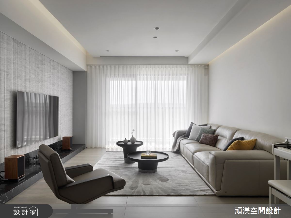 Less is more的無瑕現代宅，重塑格局打造全家人都很舒適的完美家居