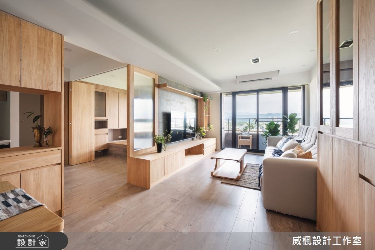 和煦陽光下的日式無印風！海量收納、開闔自如遊戲室，讓親子宅既實用又迷人