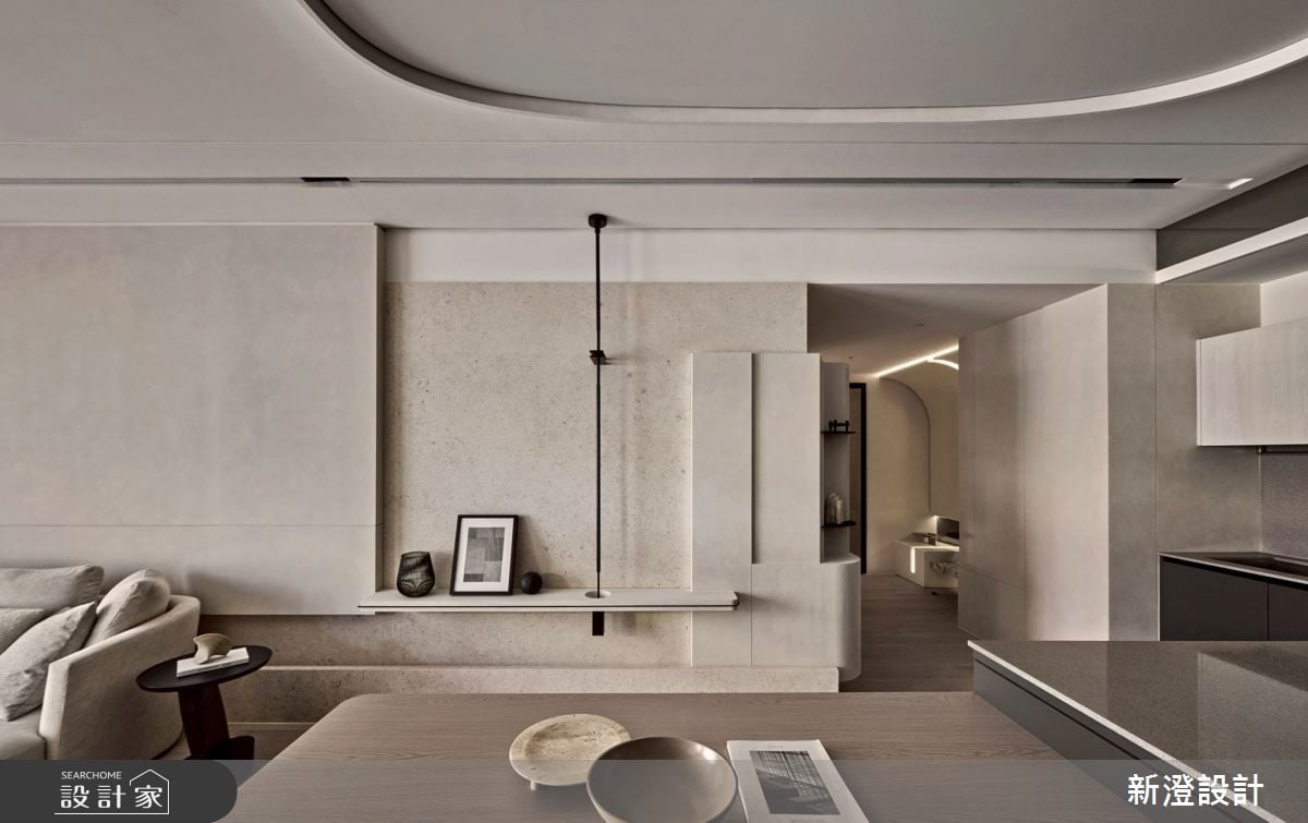 倦了、累了，家是心靈的避風港！28坪侘寂風美宅，用材質與光影的對話，...