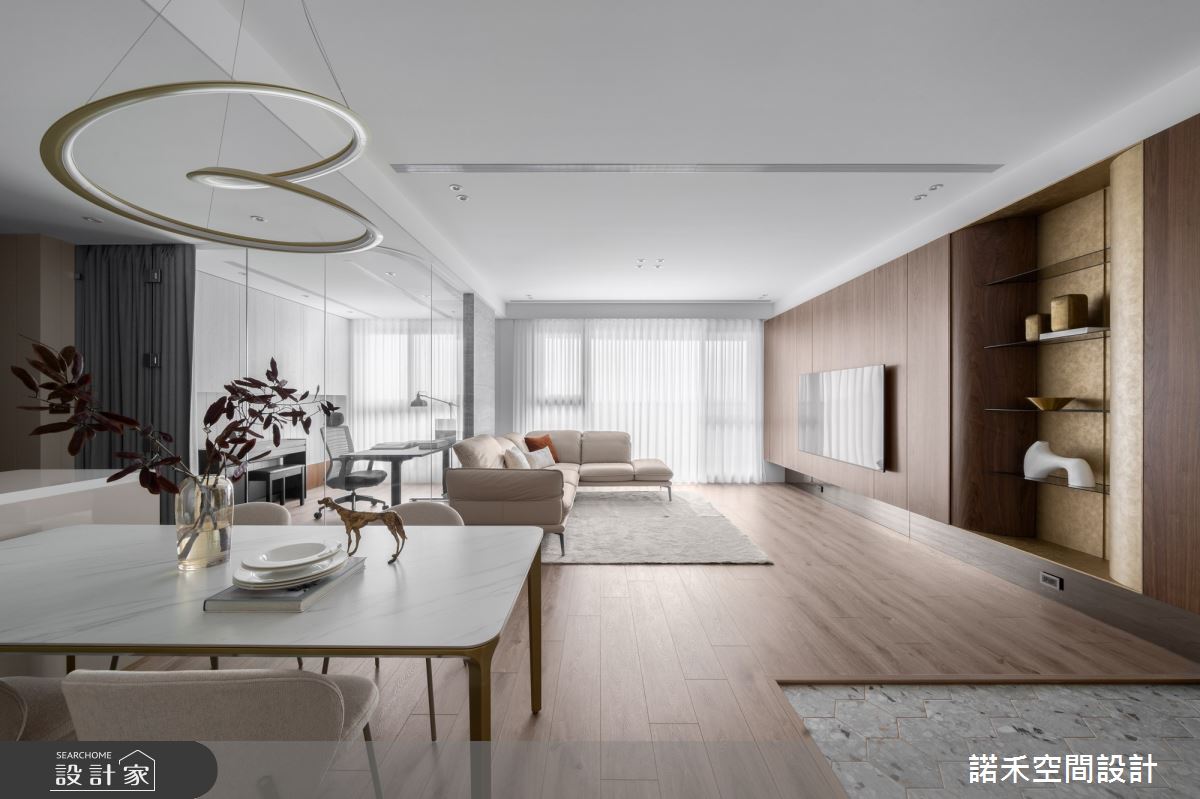 雕塑薄暮時光，日式現代宅裡的親子生活