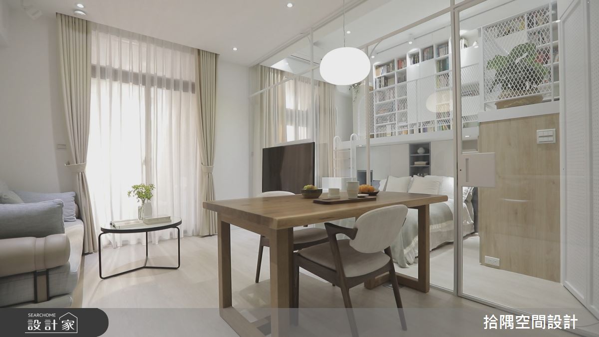 【TV】10坪小宅放大3倍坪效 氣質系網美書牆北歐宅