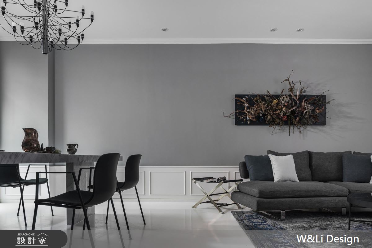 替老屋的空白增色！找回平靜的混搭風透天別墅