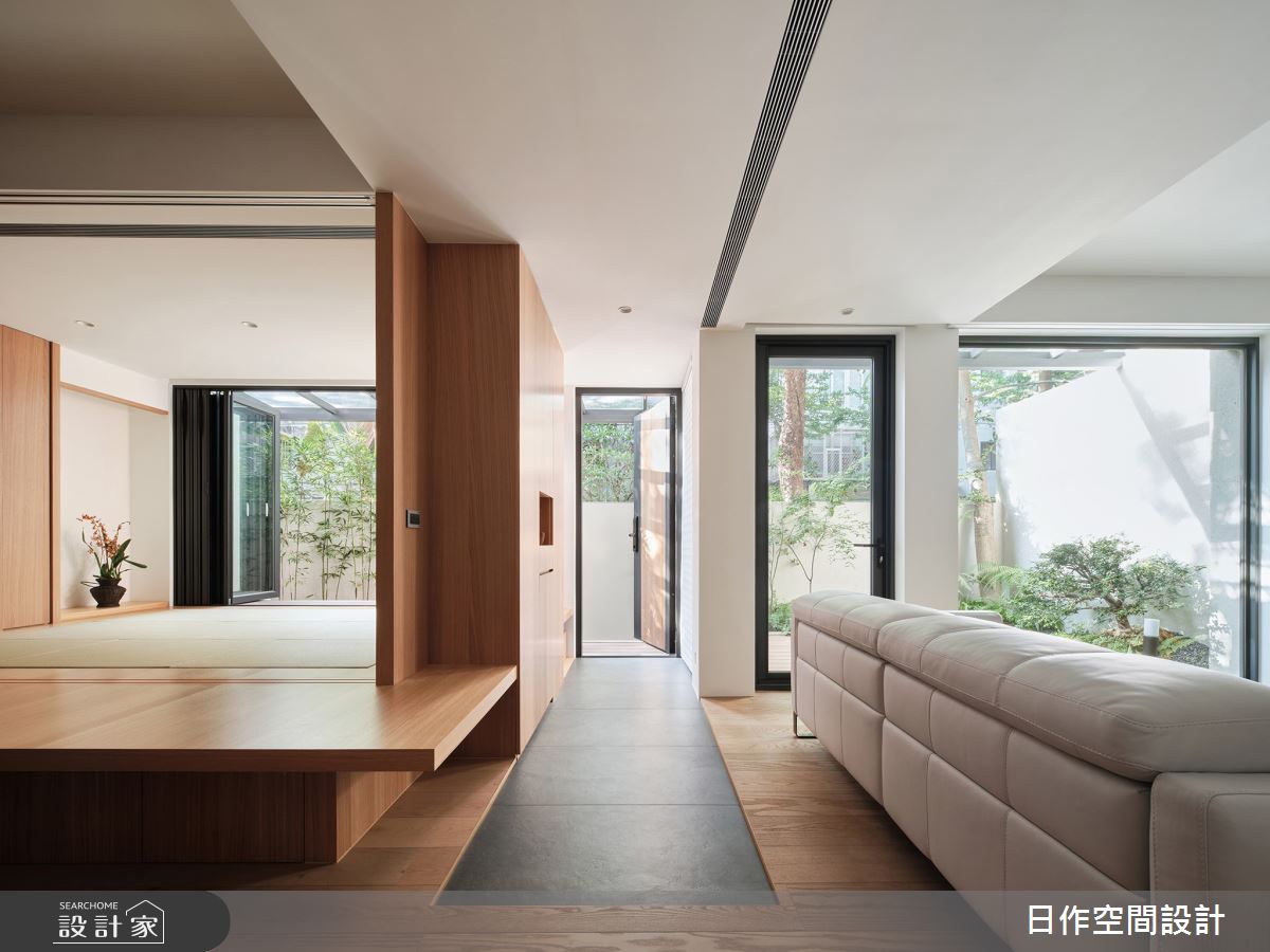 人文禪風悠閒退休時光！前庭後院、中島廚房與架高榻榻米和室，沉浸純粹...