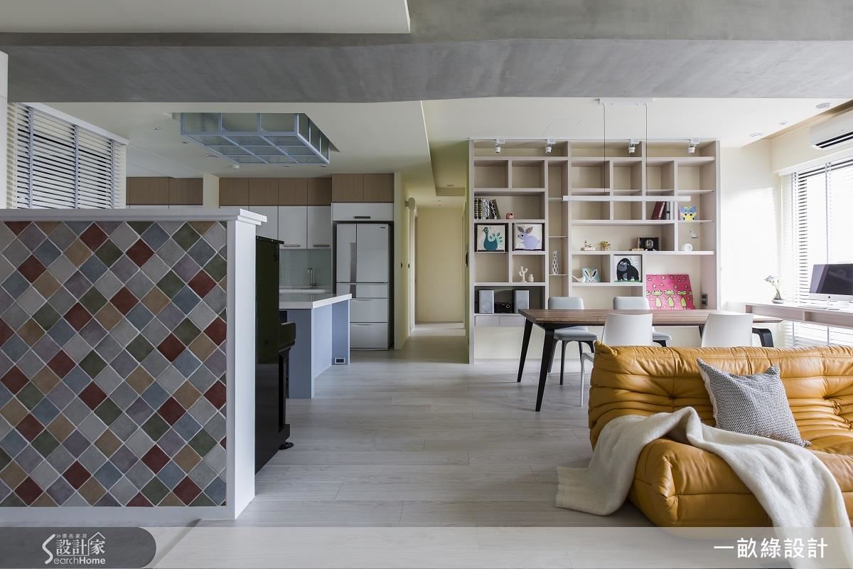 悠遊 30 坪北歐親子宅 讓幸福帶點繽紛微甜！