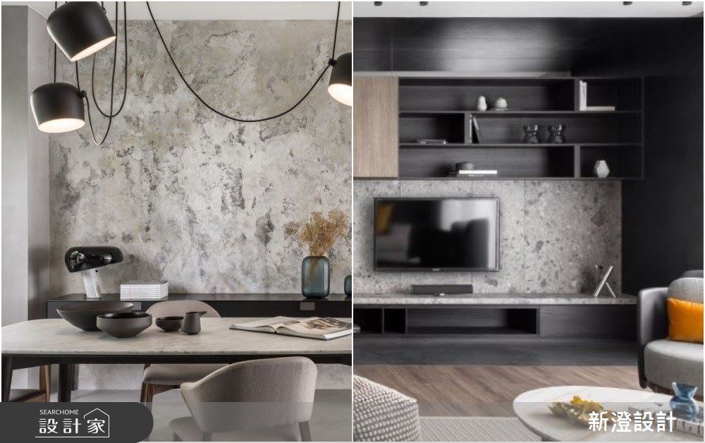 收納與美型面面俱到！從藝術塗料到系統板材，用立面展現客製化的居家風格