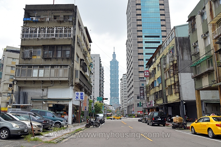 北市精華區老透天 土地開發效應高
