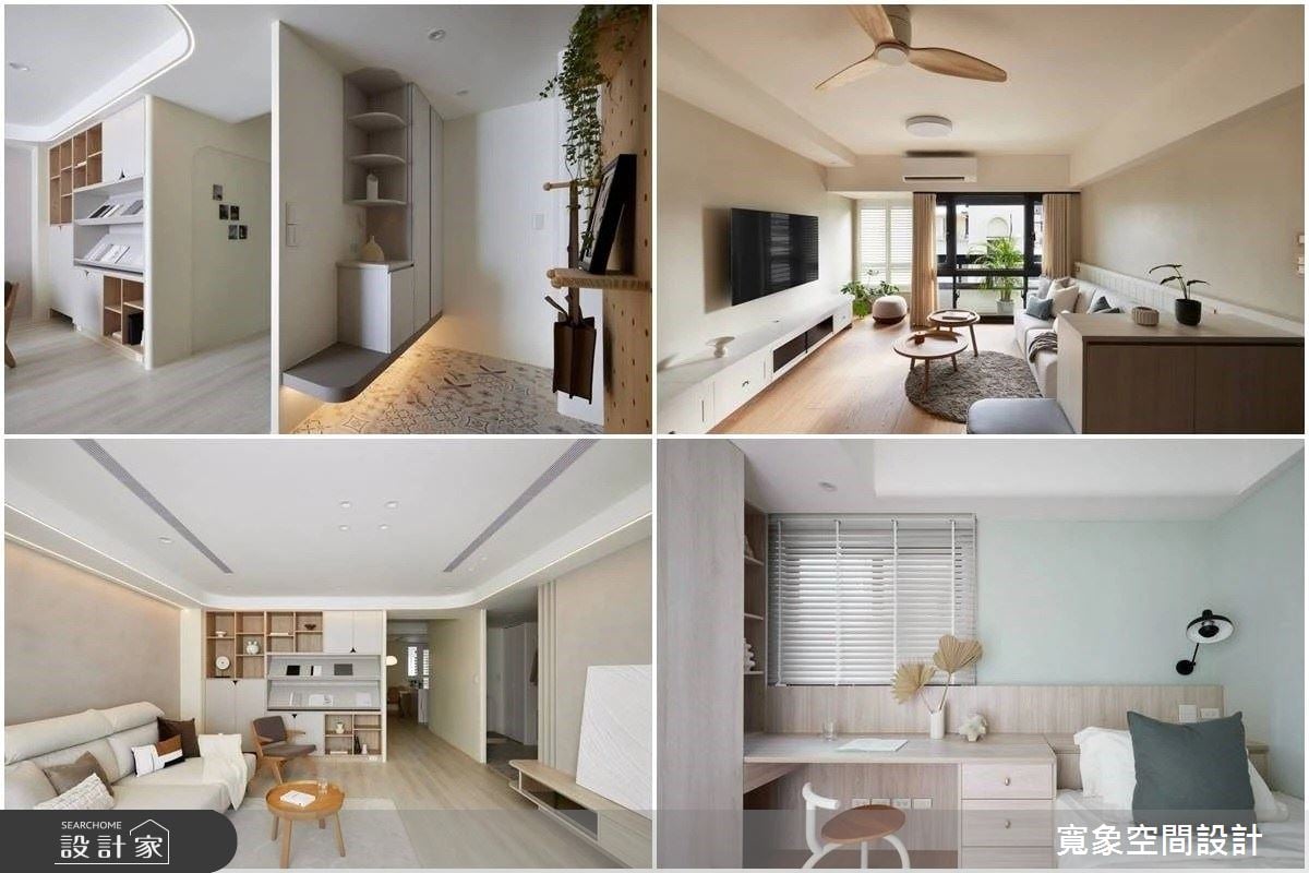 誰不想放大空間！6招放大設計秘訣，你想要的多機能玄關、獨立更衣室、好...