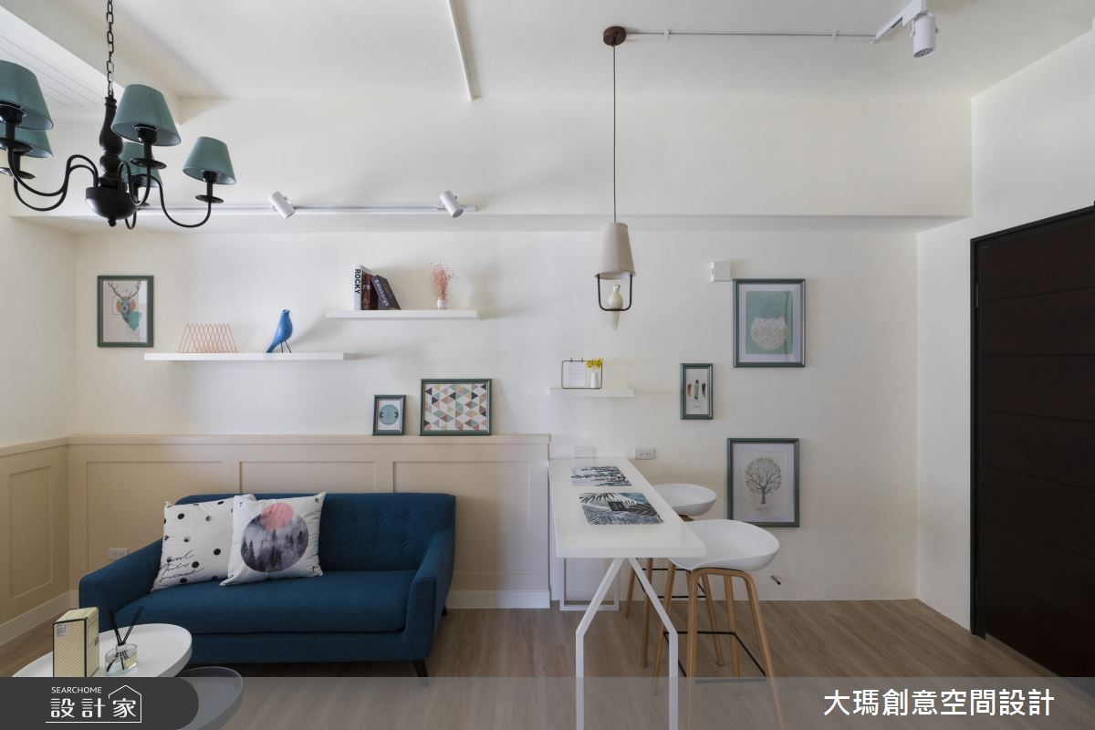 告別突兀樑柱、破碎空間！19 坪北歐宅找回清新放鬆感