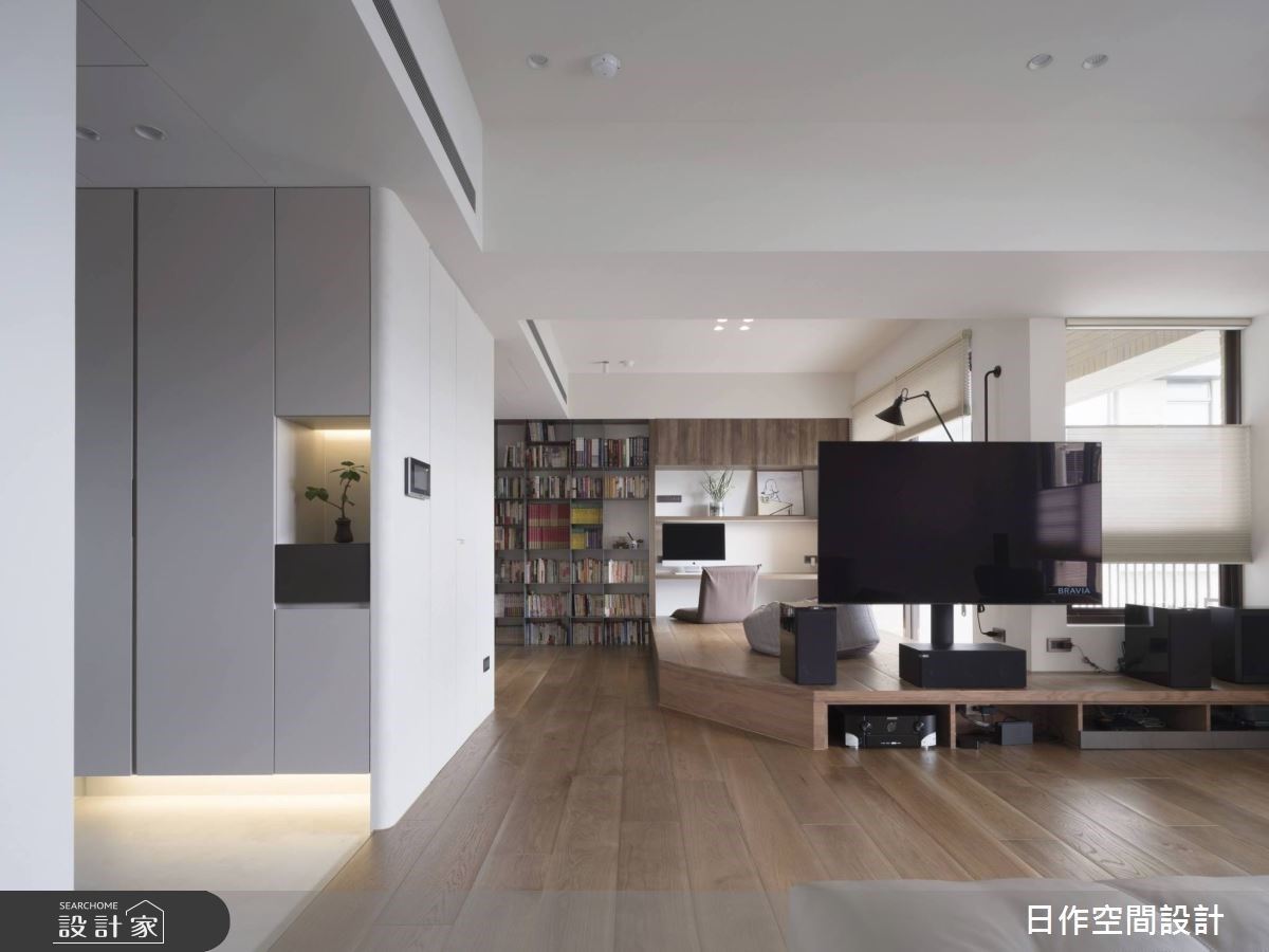 親子生活就是家最迷人樣貌！高低地坪拉出領域、收納轉為動線，中古屋綻...