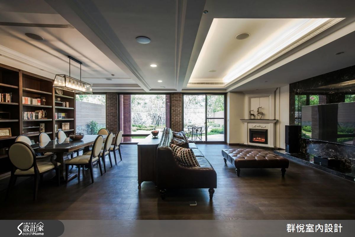 女設計師筆下的紳士居家！混搭風大宅重現電影場面