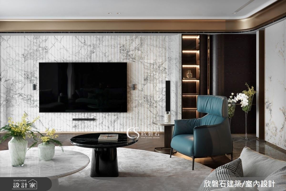 高端建材佐極致工藝鑄就不凡! 95坪毛胚屋的華麗蛻變，演繹頂奢品味