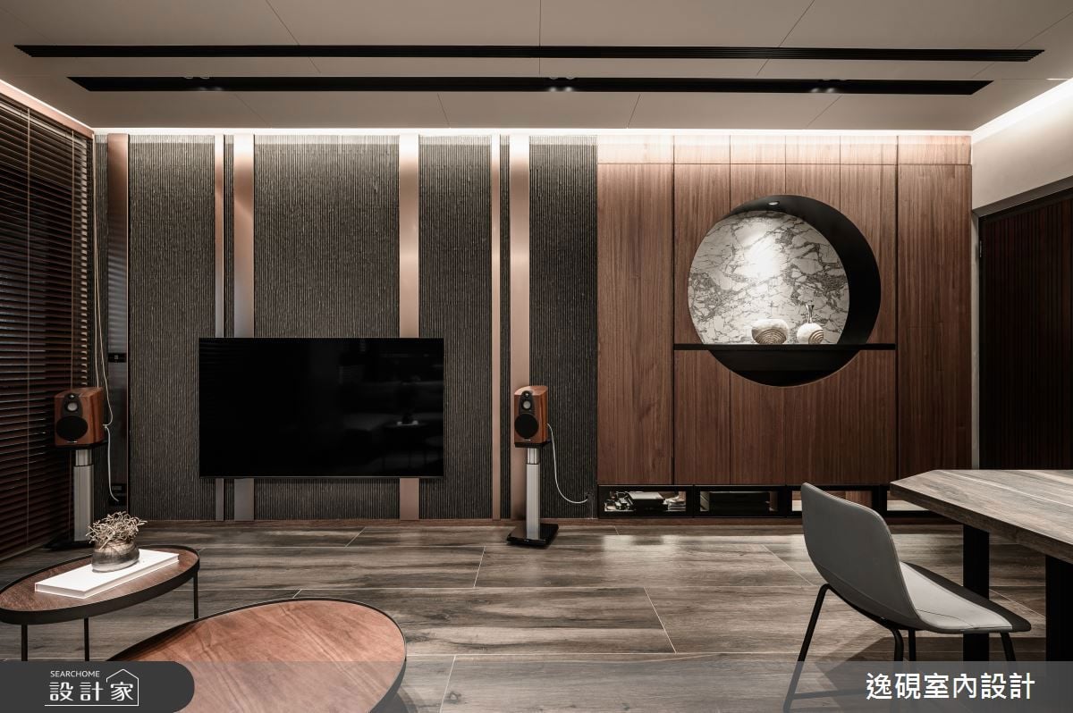 在風城新竹打造一個溫暖有個性的家！全室地暖X深色系規劃讓生活多了一份...