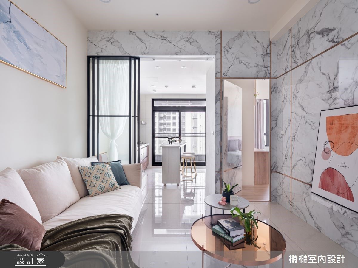 單身女子的小確幸烘焙時光！在小宅裡的開放美廚好好欣賞河岸美景