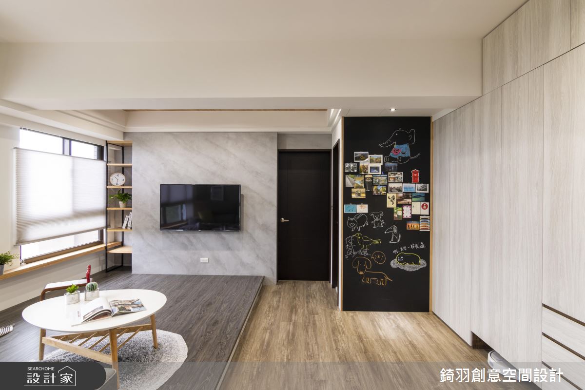 我的15 坪 Loft 風格居！捨棄 1 房換來遼闊享受