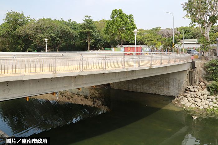 竹溪橋月底完工 重現南市水岸風貌