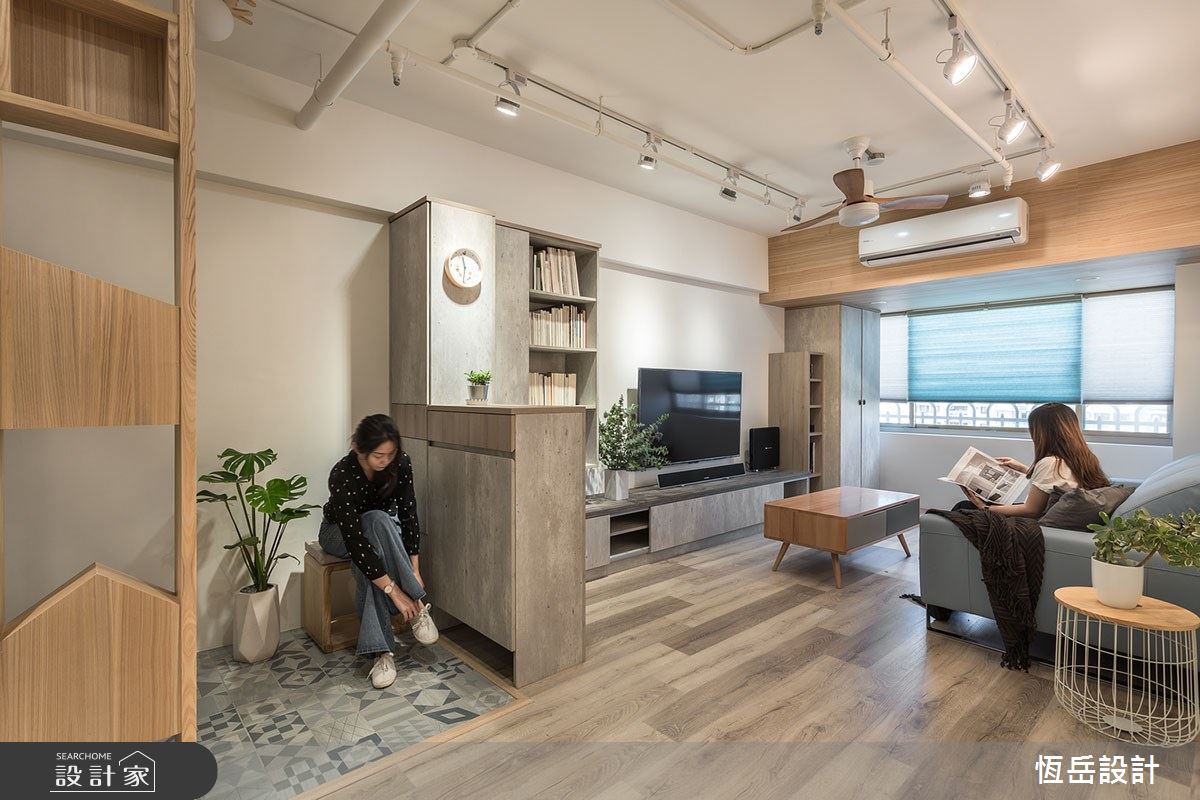 25 年老屋格局大風吹！封閉廚房大升級，兩間廁所合而為一展現全客製化設計