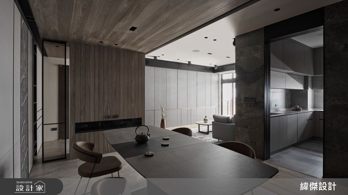 中古屋翻轉人文禪風寫照！通透隔間、雙面櫃與藝術展示，徜徉寧靜安定私宅