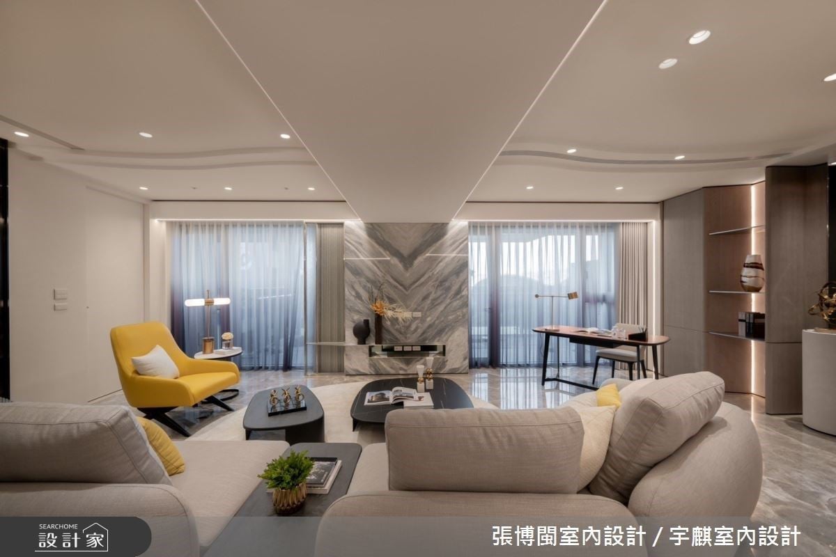 實用與美感並進，剛烈與柔美的碰撞！現代風的俐落搭配流線形設計，一窺...