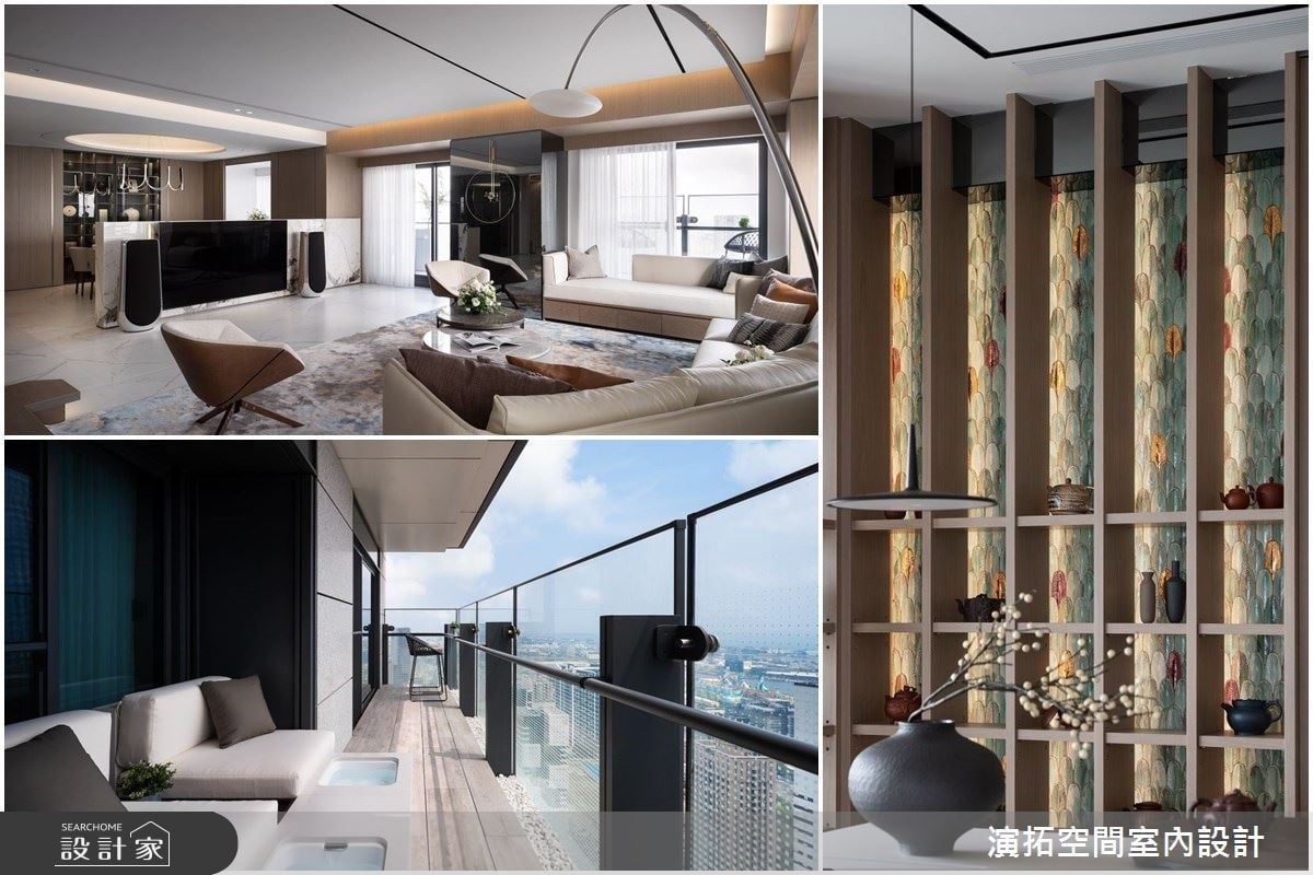 開箱高雄THE ONE豪邸！183坪現代宅延攬天際與海景，共築世外桃源