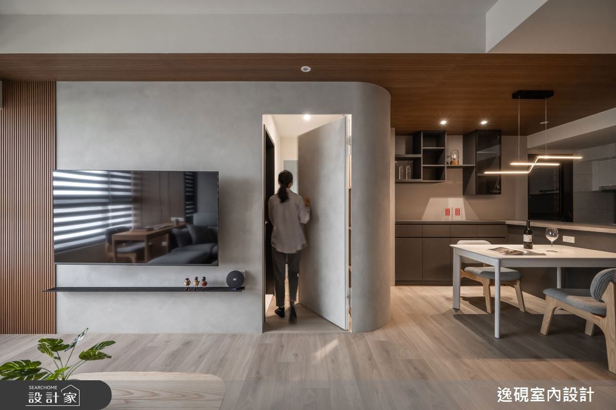 新竹15坪小宅以日式簡約為題，走過客變與裝修打造屬於我們的靜謐之境!