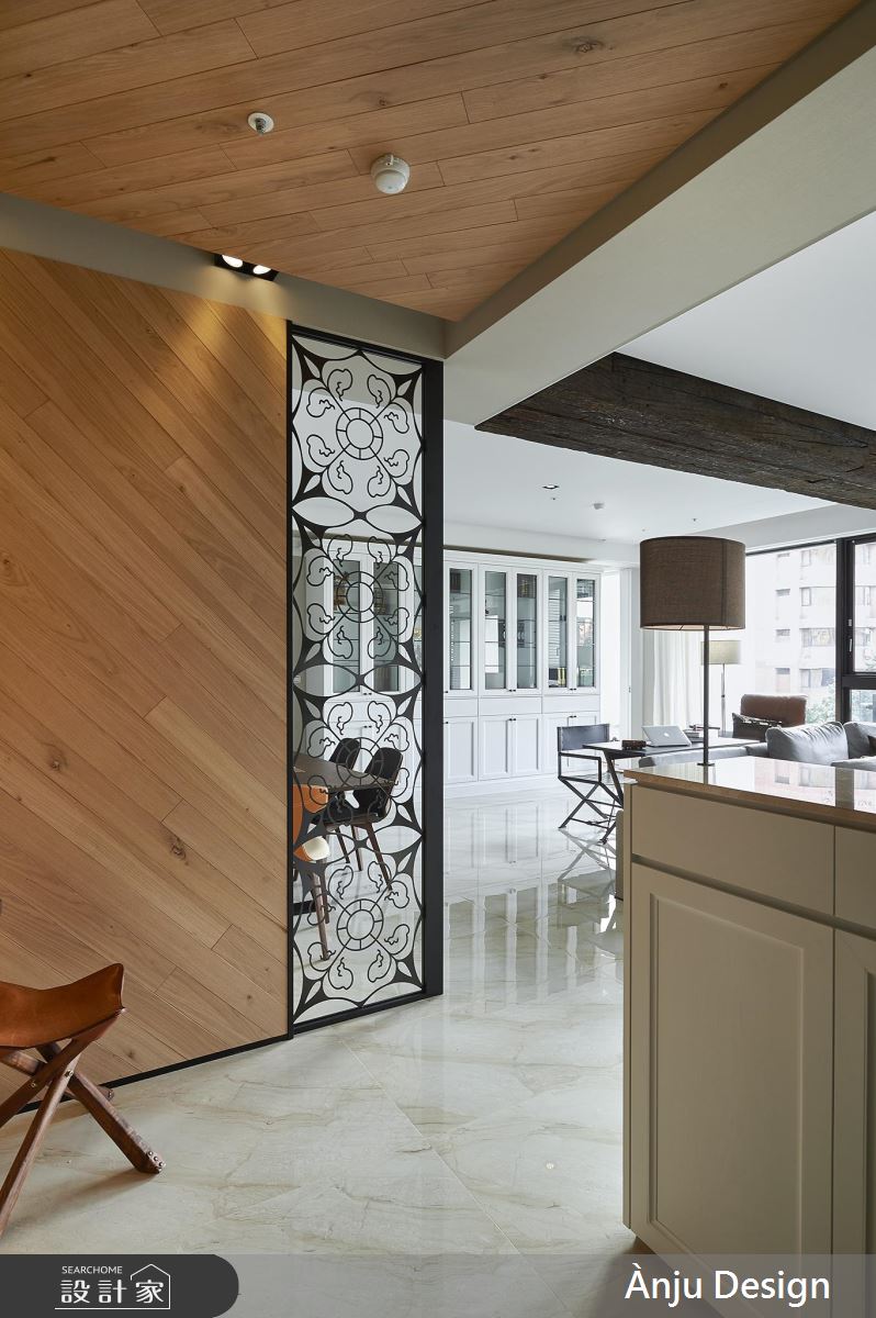 感受時尚自然的生活情調！明亮大器的 42 坪美式人文宅