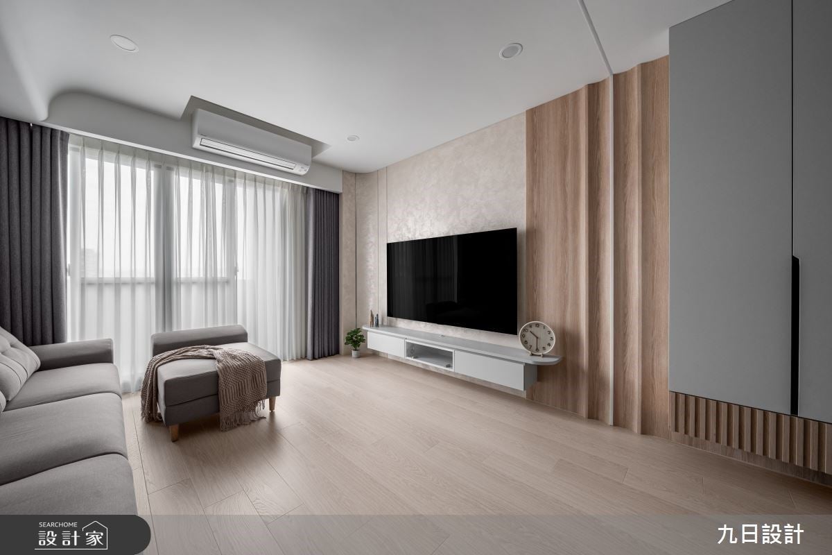 17年大樓全面翻新!熟齡老屋混搭現代與北歐，讓兩人世界甜蜜更升級