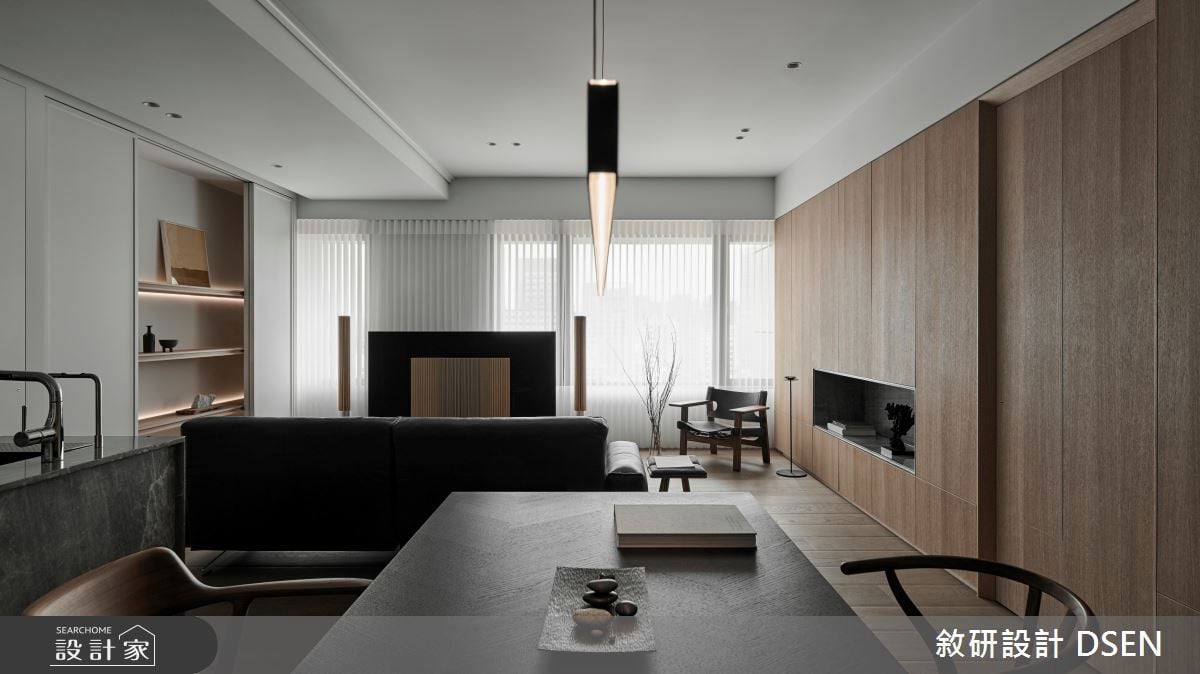 新成屋單面採光的100分解法！32坪單身宅在靜謐中實踐「為自己而活」，創...