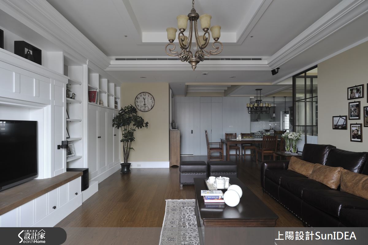 穠纖合度的色彩搭配學！打造道地不老派的 50 坪美式親子宅