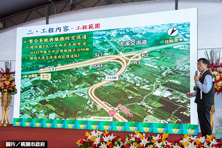 國道3號接台66線增交流道 紓解壅塞車流