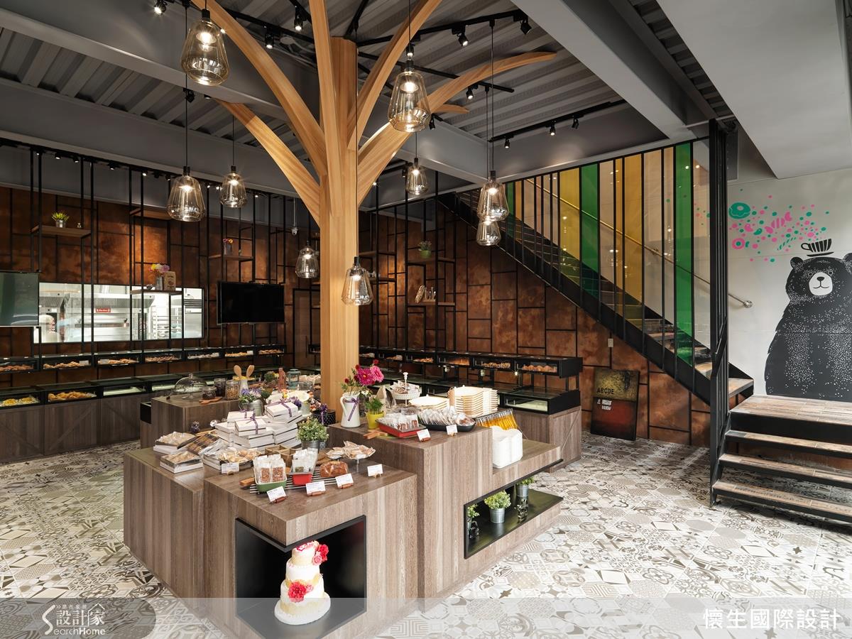 由一棵快樂樹撐起，整座飄散麵包香氣的動物森林