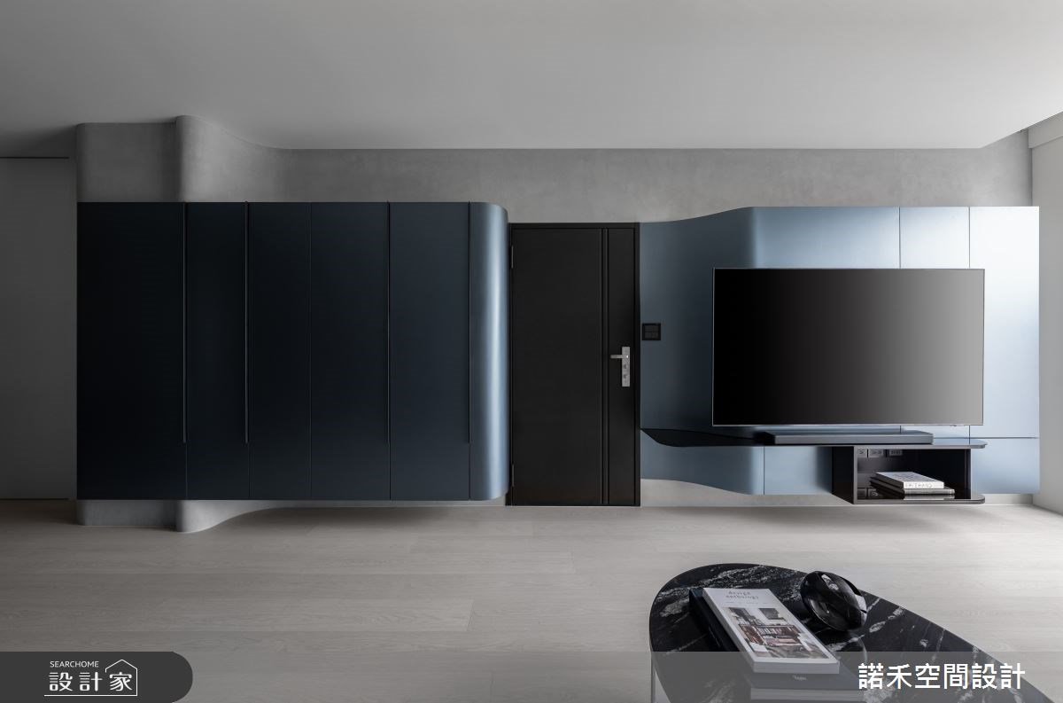 狹長中古屋也能重獲光明！30坪冷調現代風，實現一家三口的夢想居家