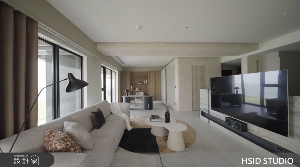 【TV】二度合作打造奶茶色親子宅　毛胚屋量身訂製全景河岸生活