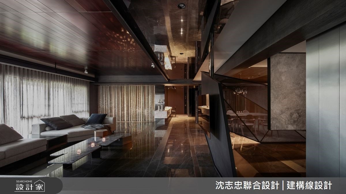 每一眼都令人驚艷！以時尚異材質、光影變幻，構築精品藝術級豪宅！