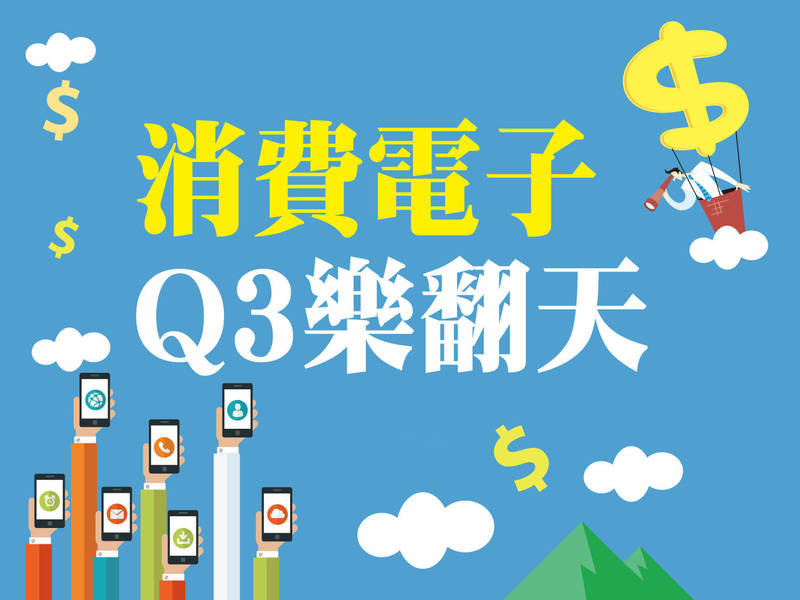 消費電子Q3樂翻天