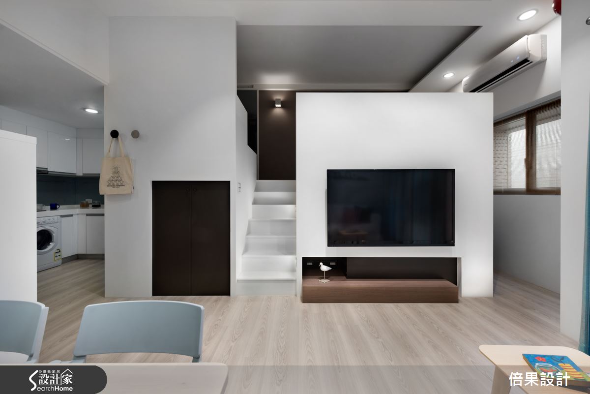 迷人純白時光！ 小家庭的 13 坪溫馨北歐城堡