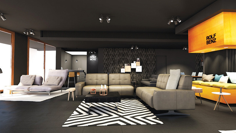 品味菁英的居家美學 新加坡Rolf Benz旗艦店