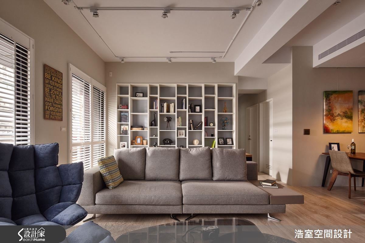 科技感家具×簡約人文宅  混搭30坪有型空間