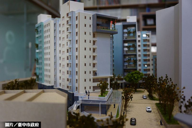 台中安康段二期社宅開工 車位公設一應俱全