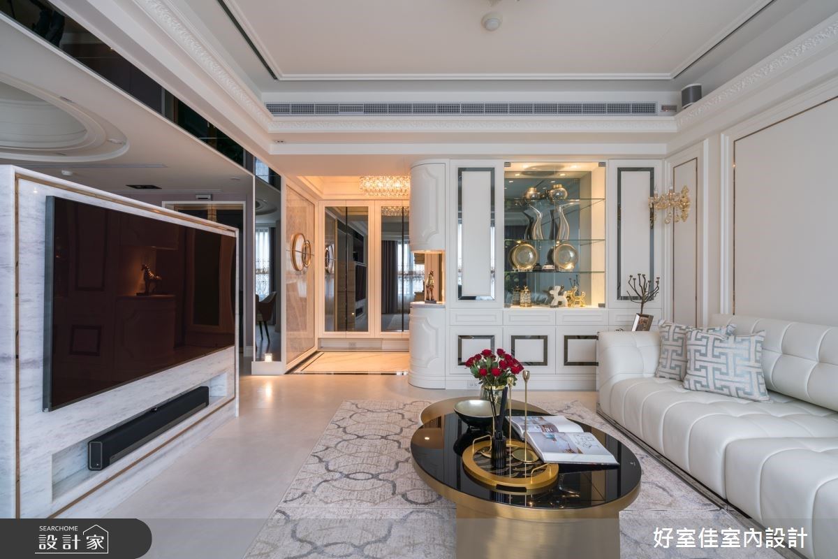 新古典風豪宅調整格局、善用建材、增設更衣室，實現女主人的少女夢