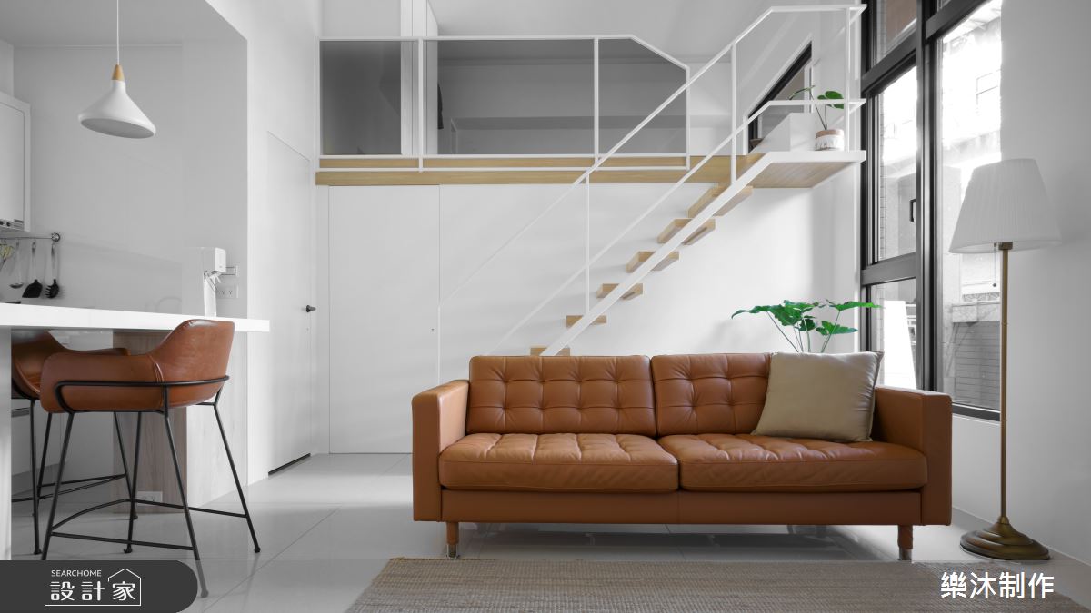 美感與機能的絕妙平衡，輕淺色串連18坪北歐風居家