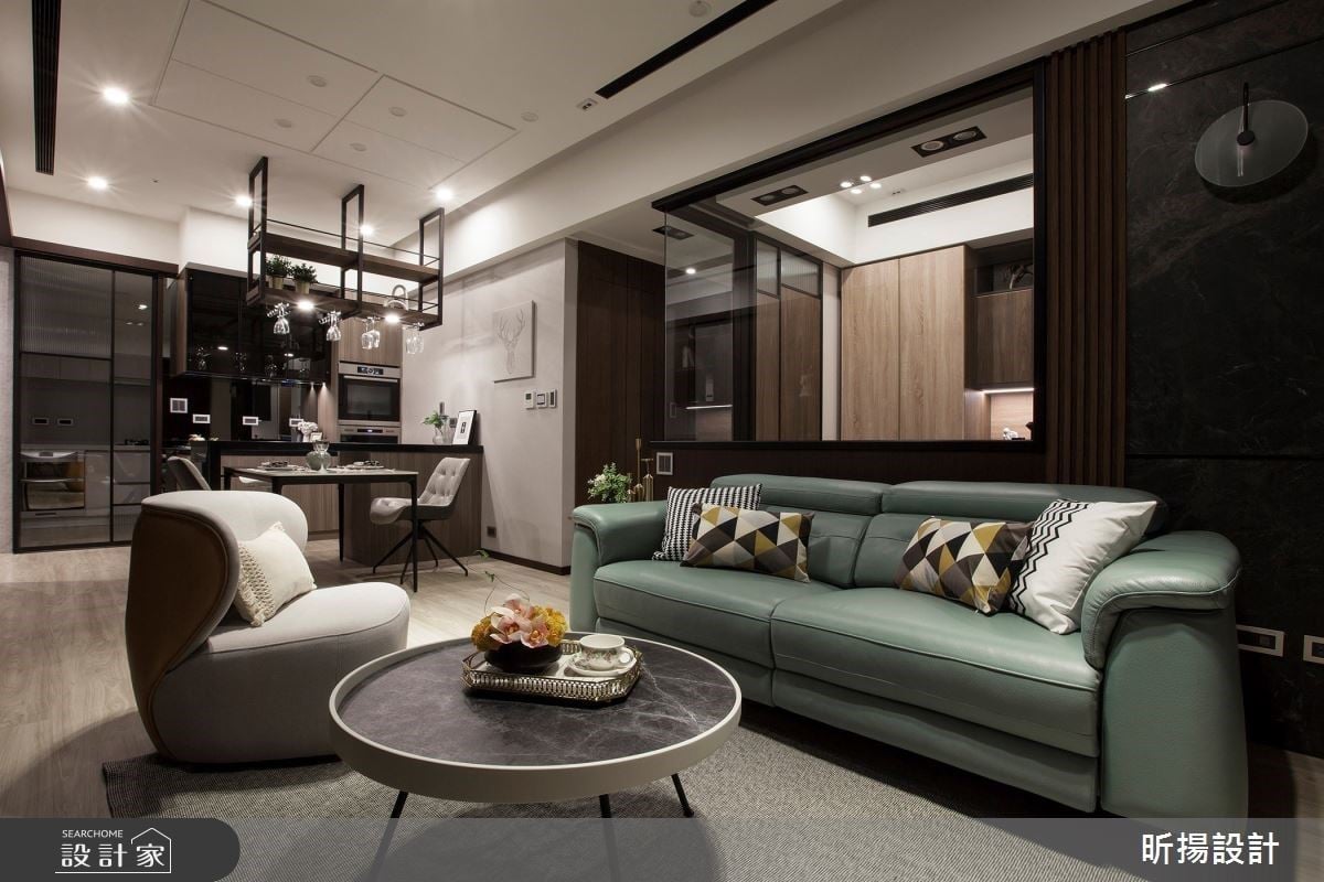 貼心的室內設計，讓屋主跟過敏說掰掰!以石材、木質佐黑白灰打造沉穩時髦...