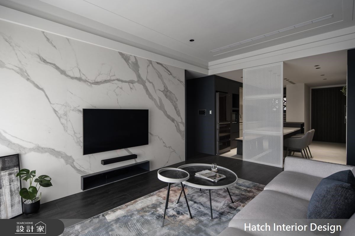 黑白色系精品宅，27坪開放設計超寬敞，還擁有儲藏室和酒櫃!