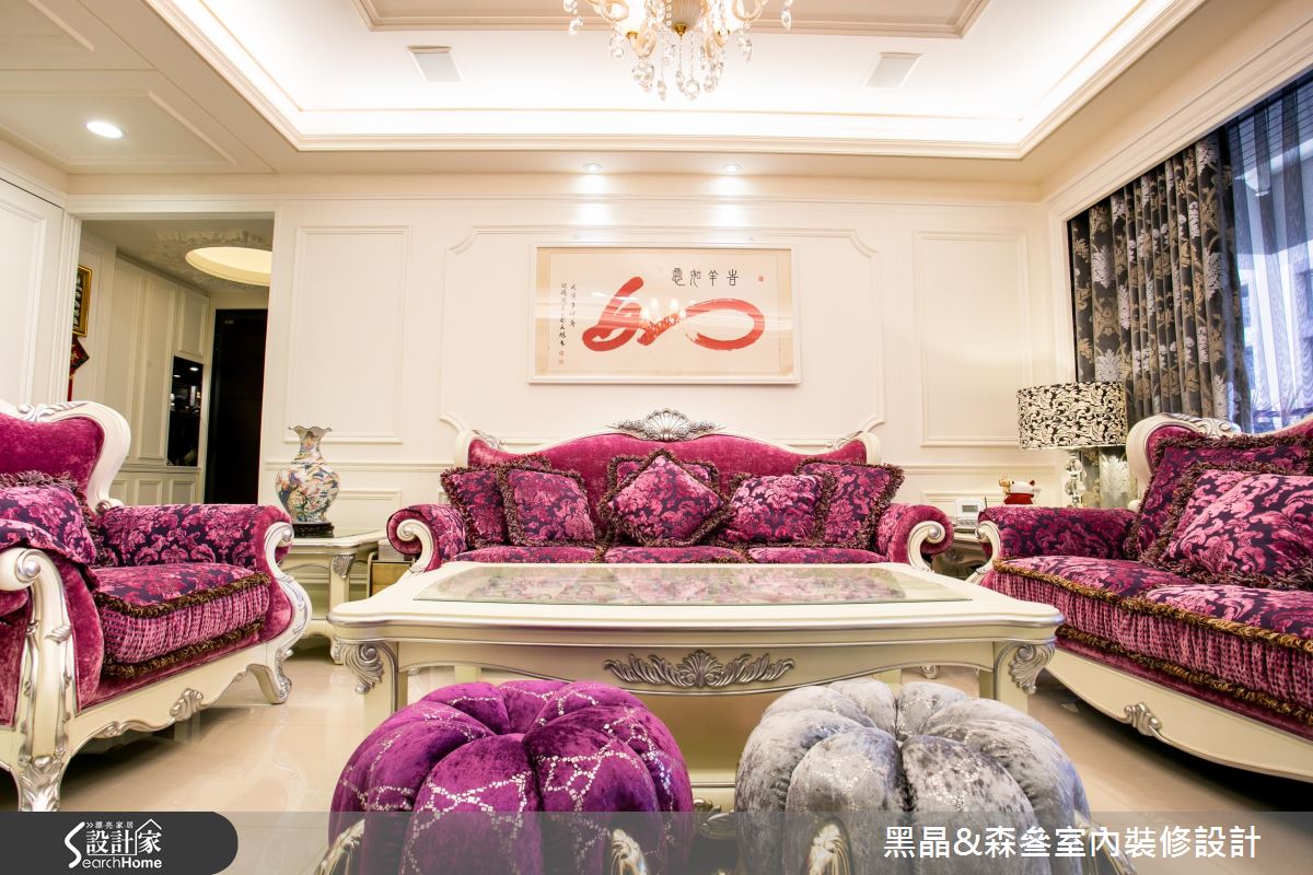 情有獨鍾新古典！令人心花怒放的超華麗大宅風貌 