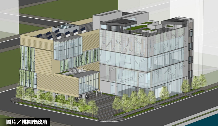 蘆竹聯合集會所上梁 明年底完工