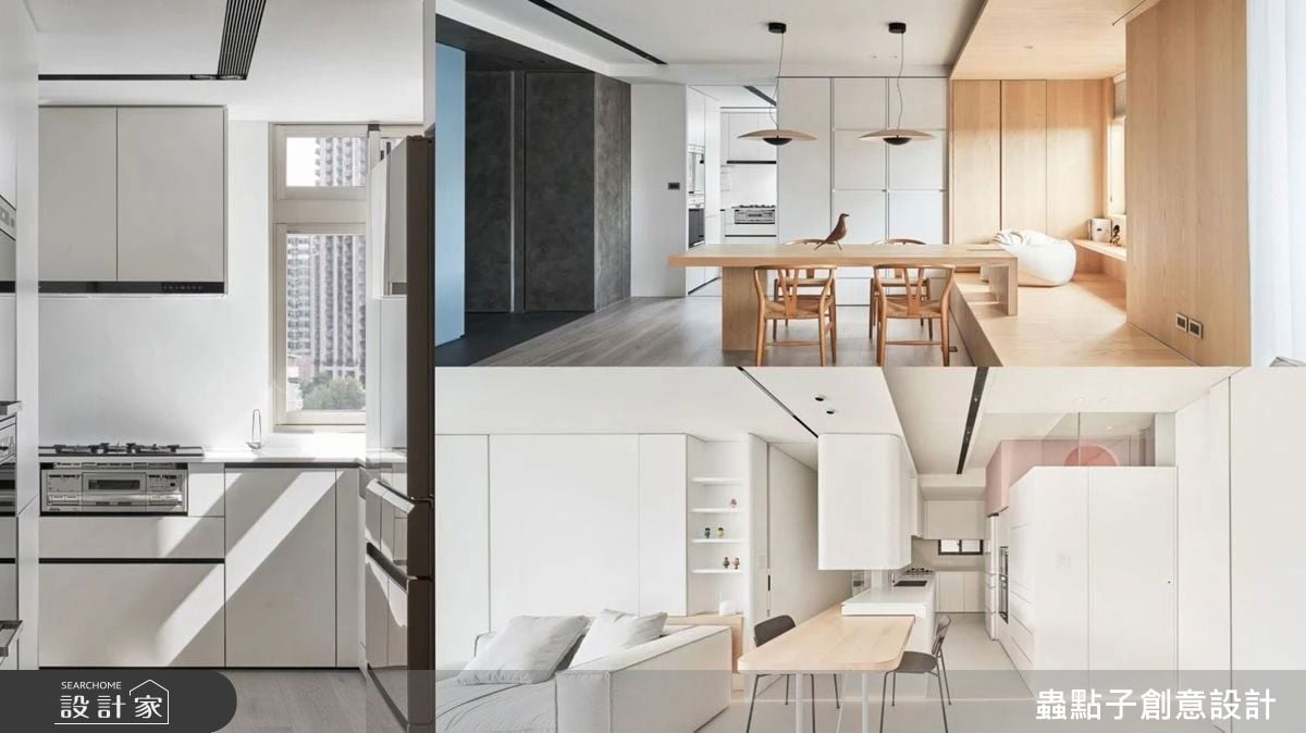 開放式中島與多功能餐桌，從烹飪到聚會讓廚房成為家的舞台