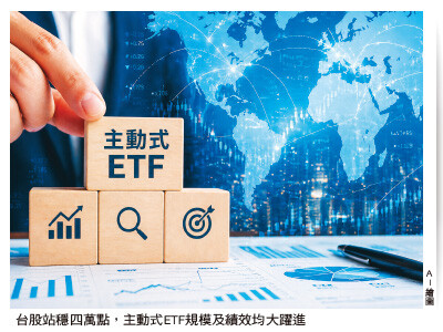 政策加持 主動式ETF也瘋狂 內資撐起台股資金大旗