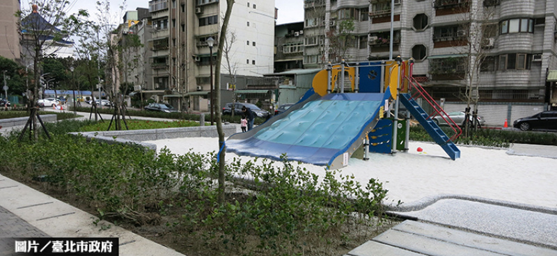 結合歷史、打通商圈 雙「金」公園改造完工